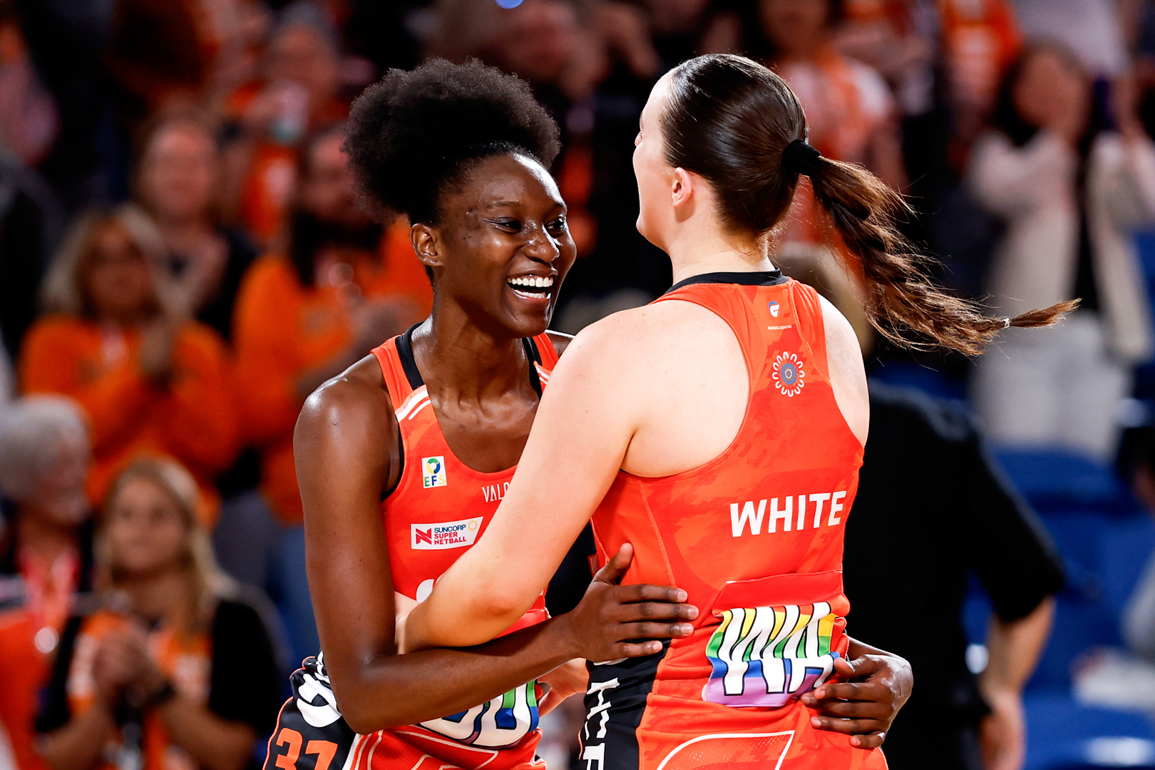Jodi-Ann Ward x Hope White Round 4 2025 vs Thunderbirds
