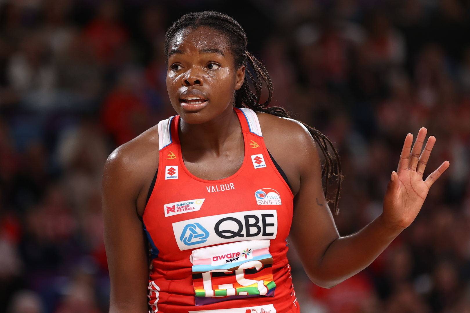 Grace Nweke vs Firebirds 2025 Round 4 
