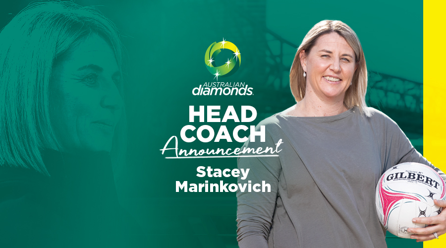 Stacey Marinkovich is the 15th Origin Australian Diamonds Head Coach.